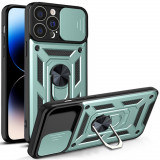 Cumpara ieftin Husa pentru iPhone 14 Pro Max, Techsuit CamShield Series, Green