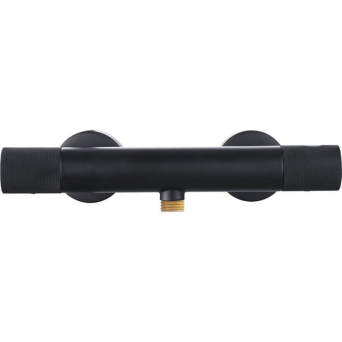 Baterie Baie Termostat Kuda Negru Mat