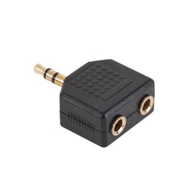ADAPTOR 3.5ST TATA-2X3.5ST MAMA GOLD foto