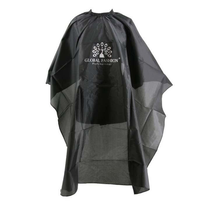 Pelerină de tuns părul Global Fashion, neagra