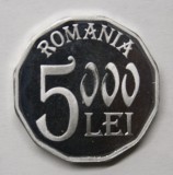 Moneda 5000 Lei 2003 Proof, Set Monetarie, Romania