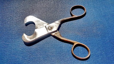C945-I-Cleste taiat trabucuri vechi colectie functional metal stare buna. foto