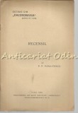 Recensii P.P. Panaitescu 1926, Dacoromania, Institutul Ardealul, Cluj, Carte Veche