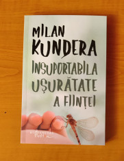Milan Kundera - Insuportabila ușurătate a ființei foto
