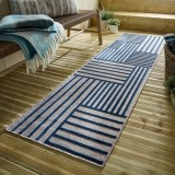 Cumpara ieftin Covor traversa Piatto Vigo Blocks Albastru 66X230 cm, Flair Rugs