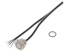 Comutator Anti-Vandalism SPST-NO IP65 &Oslash;16mm 50mA 24V