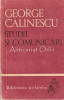 Studii Si Comunicari - George Calinescu