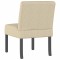 Fotoliu, crem, material textil - 4