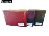 Clasor album Elegant pentru 180 de monede, cu 10 folii mixte MIX - culoare albastră