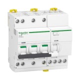 Diferențial RCBO 3P+N 10A 30mA 6kA curba C &ndash; SCHNEIDER | A9DE3710