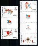 Romania 2000, LP 1522 a, Jocurile Olimpice Sydney, straif cu viniete tip 1, MNH!, Sport, Nestampilat