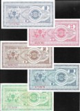 Set Macedonia 10 + 25 + 50 + 100 + 500 denari 1992