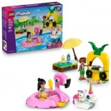 LEGO Friends - Petrecere la piscina cu unicornul si flamingo - 42658