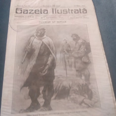 REVISTA GAZETA ILUSTRATA 14 MAI 1916 POZA REGELE FERDINAND