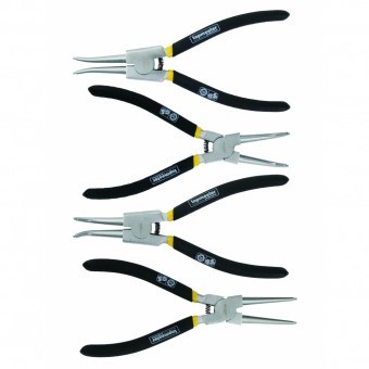 Set 4 clest pentru sigurante Topmaster 212917, 160 mm, Crom Vanadiu foto