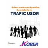 Sistem pardoseala epoxidica cu rezistenta la trafic usor, Kober