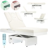 Patut de masaj electric, masă de cosmetică pentru reabilitare, șezlong iluminat și &icirc;ncălzit Fiord
