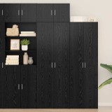 Dulap de depozitare Stejar Negru 70x42.5x225 cm Lemn procesat