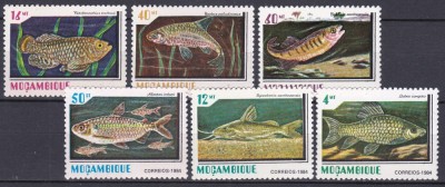 DB1 Fauna Pesti 1984 Mozambic 6 v. MNH foto