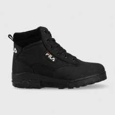 Fila bocanci Grunge Ii barbati, culoarea negru