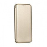 Husa Flip Cover Magnetic Pentru Samsung Galaxy A20, A205, Gold
