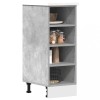 Dulap inferior &quot;Riga&quot;, gri beton, 30x44,5x81,5 cm, PAL