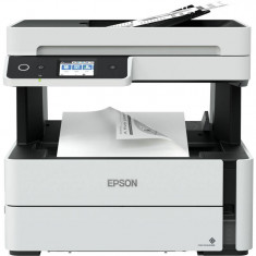 Multifunctionala InkJet Monocrom Epson M3140 Duplex Fax A4 Alb foto
