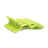 Cleme pentru păr, 5 buc, verde