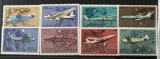 PC456 - U.R.S.S. / URSS 1969 Aviatie/ Avioane, serie MNH, 8v