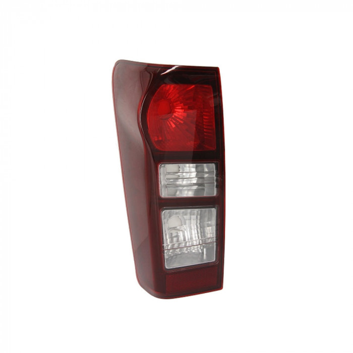 Stop spate lampa Isuzu D-MAX (RT-50), 2012-2015 Pick Up Truck, partea Stanga, cu lampa ceata, tip bec P21/5W+P21W+PY21W, fara suport becuri, Depo