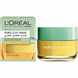 Masca de fata, Loreal, Pure Clay, Lemon Extract, 50 ml, L&#039;Oreal