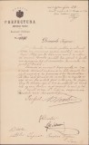 HST 239S Act 1890 semnat olograf prefect Tulcea - N Bratu