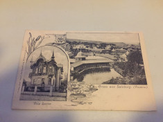 Ocna Sibiului Litho 1900 foto