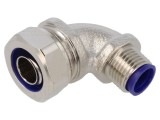 Conectori &icirc;n unghi 90&deg; Metrică Exterior