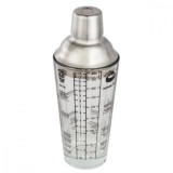 Shaker cocktail Xavax, sticla, 400ml