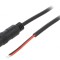 Cablu Alimentare DC 5,5/2,1 cu Mufă Drept Negru 4m