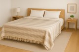 Cumpara ieftin Patura pufoasa din bumbac multicolor -180x220Cm