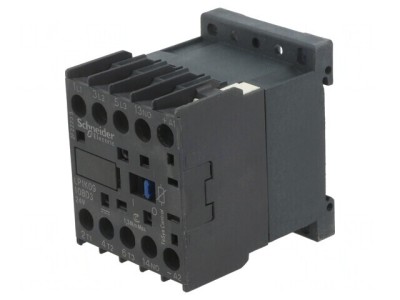 Contactor 3P NO 24VDC 9A foto