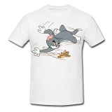 Tricou &quot; Tom si Jerry alergand &quot;