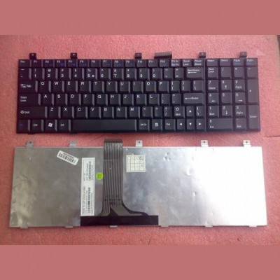 Tastatura laptop noua MSI MS-1683 CR600 CR610 LG E500 Black US Version 1 foto