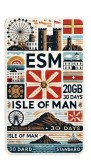 eSIM Isle of Man, 20GB, 30 Days, Standard