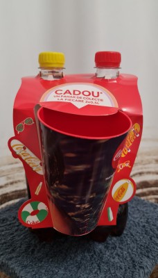 Set Coca Cola (Original+Lime) + pahar Ediția de Vară 2018 foto