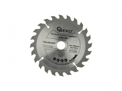 Disc pentru lemn 150x20x24T, Geko G00120 foto
