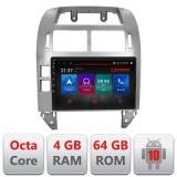 Navigatie VW Polo 2004-2011 Android radio gps internet Octa Core 4+64 LTE Kit-polo+EDT-E509-PRO RESIGILAT CarStore Technology