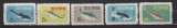 KOREA 1961 FAUNA MARINA MI. 293-297 MNH, Nestampilat