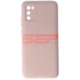 Husa Silicon Samsung Galaxy A02s Ivory - Protectie Premium, High Copy
