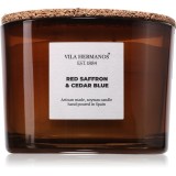 Vila Hermanos Apothecary Red Saffron &amp; Cedar Blue lum&acirc;nare parfumată 350 g