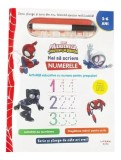 Marvel. Păienjenelul și prietenii lui uimitori. Scrie și șterge. Hai să scriem numerele - Paperback - Disney - Litera mică
