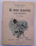 GEORGE RANETTI DE INIMA ALBASTRA DOM PALADU 1928 BUCURESTI