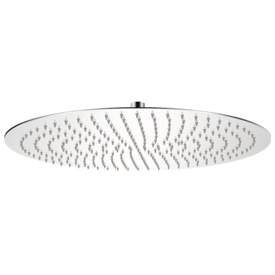 vidaXL Cap de duș rotund tip ploaie, oțel inoxidabil, 50 cm foto